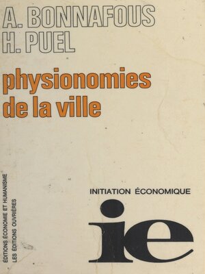 cover image of Physionomies de la ville